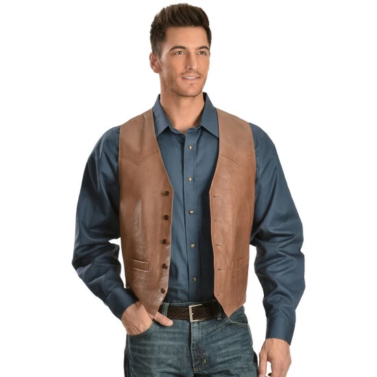 Best reviews of โค๏ธ Scully Lamb Leather Vest - Big For Men Black ๐คฉ - Image 5