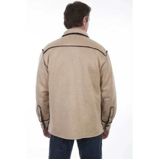 Wholesale ๐ Scully Men's Faux Sherpa Lined Jacket Tan ๐ - Image 2