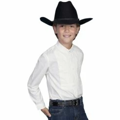 Best deal 🛒 Scully Boys' Tuxedo Front 👕 Shirt Ivory ⌛