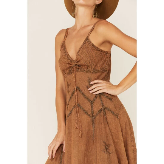 Best deal โจ Scully Long Spaghetti Strap ๐ Dress For ๐ฉ Women Copper ๐ - Image 4