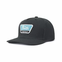 Cheapest ⌛ Brixton Men's Linwood Logo Ball Cap Black ✨