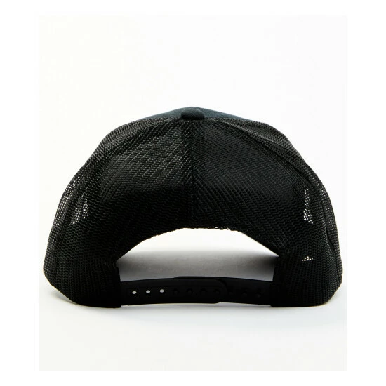 Cheapest ๐ Brixton Men's Truss Logo Mesh Back Trucker Cap Black ๐ - Image 3