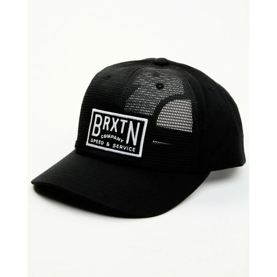 Outlet ๐คฉ Brixton Men's Tune Up LP Mesh-Back โพ Baseball Cap Black ๐