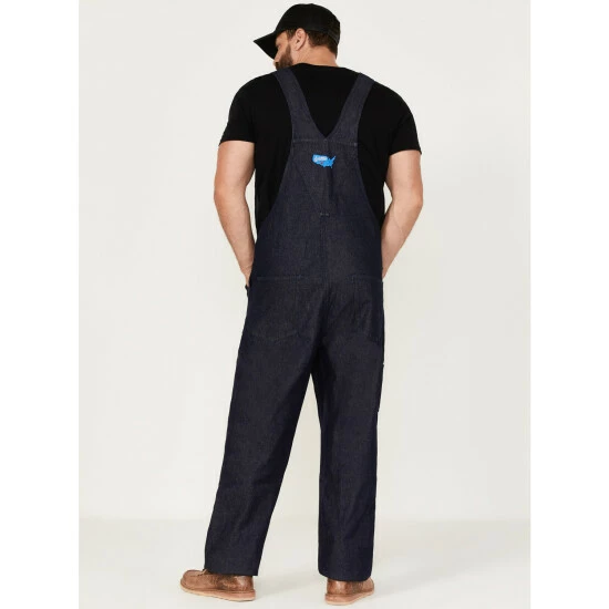 Deals ๐ Brixton X Willie Nelson Men's Denim Overalls Indigo โจ - Image 4