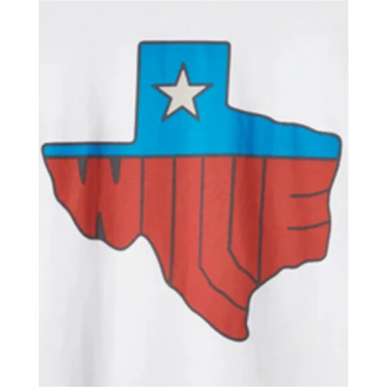 Best deal ๐ฅฐ Brixton X Willie Nelson Men's Hometown Graphic T-Shirt White โจ - Image 2