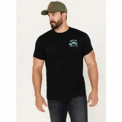 Top 10 ❤️ Brixton Men's Drive Thru Graphic T-Shirt Black 🌟