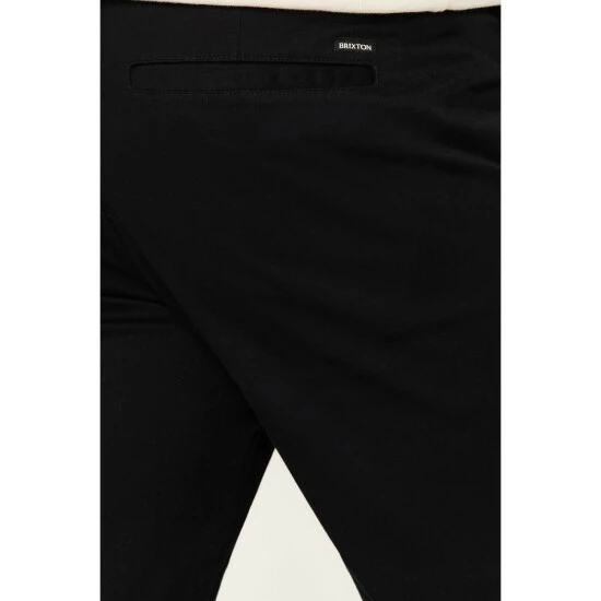 Buy โค๏ธ Brixton Men's Choice Stretch Twill Chino Pants Black ๐ - Image 4