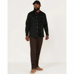 Promo 🧨 Brixton Men's Choice Stretch Twill Chino Pants Chocolate 🧨